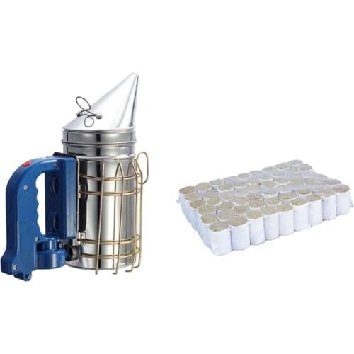 Bee tools Stainless Steel Electric Bee Smoke Transmitter Kit Electric Beekeeping Tool Apiculture Beekeeping Tool Bee Smoker Bee