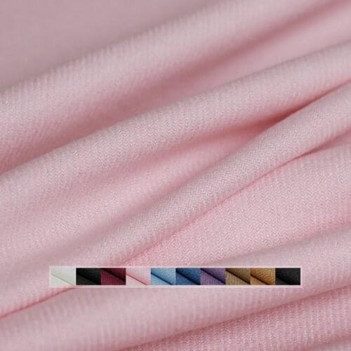 Pearlsilk 380g/m Weight Worsted Flannel Wool Fabrics Garment Material Autumn Women Suits Jacket Sewing Cloth Tailor Freeshipping