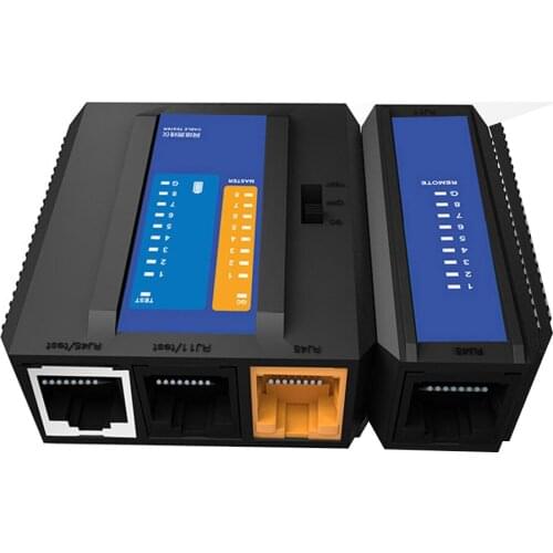 RJ45 Cable Lan Tester Network Cable Tester RJ45 RJ11 2in1 8p/6p/4p Network Tester Networking Tool Network Repair