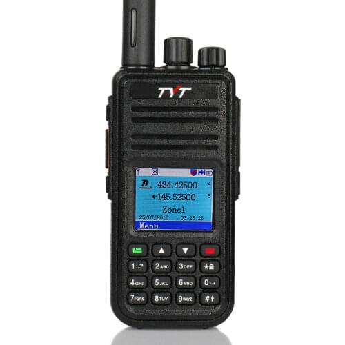 TYT DMR Digital Mobile Radio MD-UV380 Tytera Walkie Talkie 1000 Channel Professional Ham CB Radio Two Way Radio UHF VHF MD 380