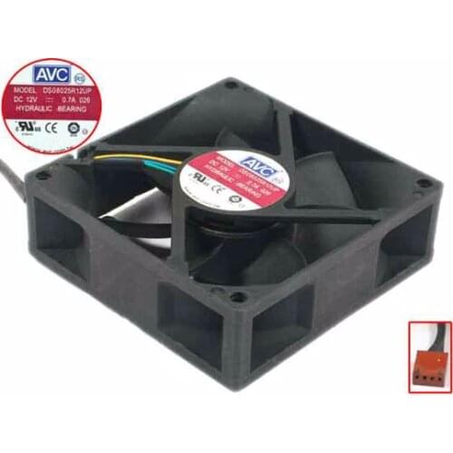 AVC DS0825R12UP 026 DC 12V 0.7A 80x80x25mm Server Cooling Fan