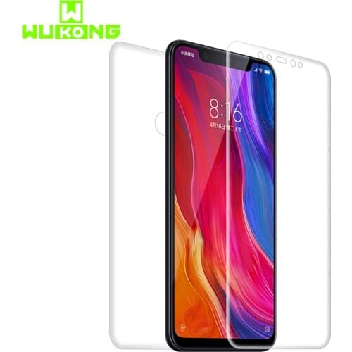 High-tech Transparent Back+Front Screen Protector For Xiaomi 8 Full Cover Nano film For Pocophone F1 Soft Hydrogel Invisible