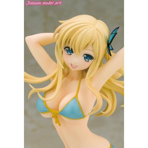 100% Original genuine Boku wa Tomodachi ga Sukunai Kashiwazaki Sena Swimsuit PVC Action Figure Anime Figure Model Toys Doll Gift