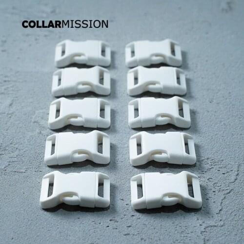 20mm Webbing plastic buckle for paracord backpack strap dog collar belt bag student bag accessories white CK20SJ03