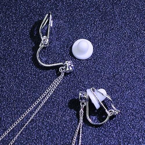 2021 New 20Pcs Clip-on Earring Converter with Easy Open Loop DIY Earrings Jewelry Finding