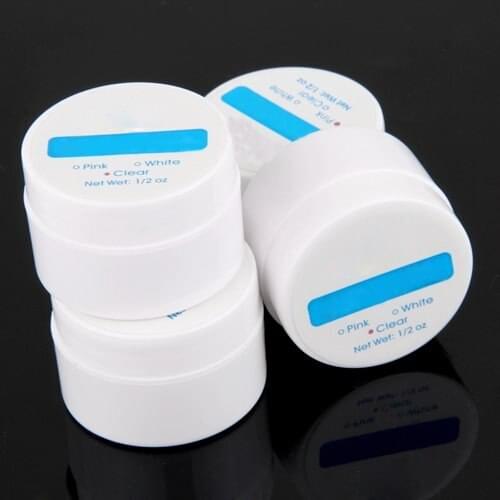 4 Mixed Color UV Builder Gel Acrylic Nail Art Tips Decoration