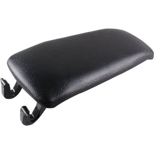Car Leather Armrest Center Console Lid Black Armrest Box Lid For A4 S4 A6 2000-2006 Car Updated Accessories