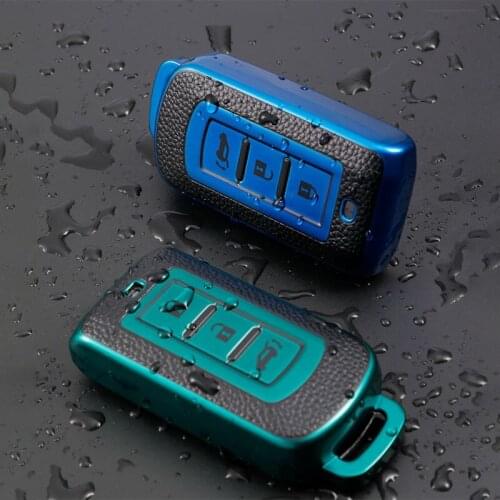 TPU Car Key Case Cover for MITSUBISHI OUTLANDER 3 Lancer 10 L200 ASX Colt Pajero sport ECLIPSE CROSS Ring Accessories