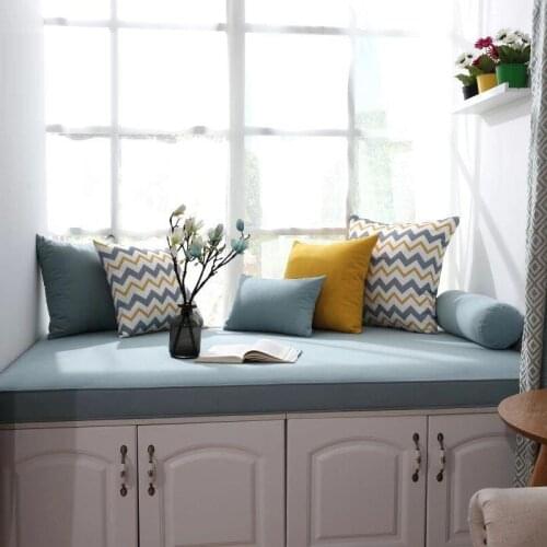 Deco Maison Capa De Almofada Decoracion Decoratif Bed Taie Mattress Balcony Coussin Decoration Seat Cushion Cojin Window Bay Mat