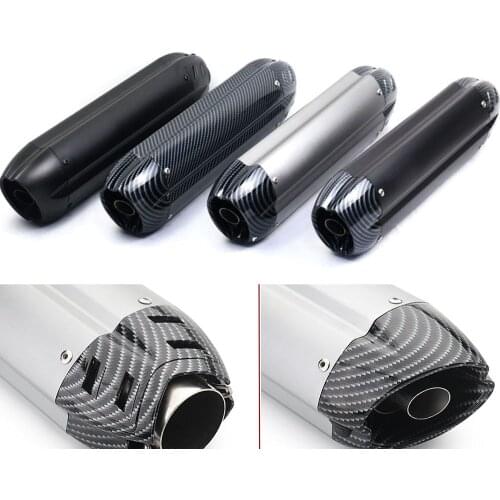 470mm Universal Motorcycle Dirt Bike ATV Exhaust Muffler Pipe DB Killer 38-51mm