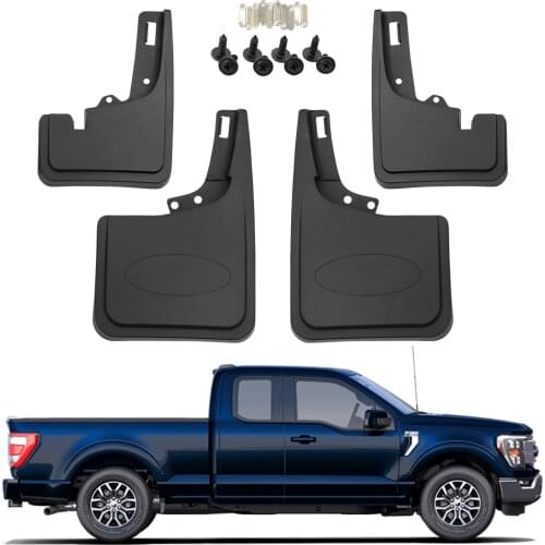 LFOTPP Car Mud Flaps Fenders For F-150 2021 Auto Wheel Front Rear Mudguard Splash Protective Guards Fender Accessories 4 Pcs