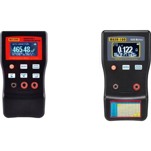 MLC500 Auto Range LC Meter + MESR100 In Circuit ESR Cap Capacitor Meter Tester