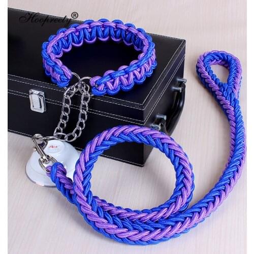 Nylon High Quality Pet Dog Leash Collars Various Color Choosing Puppy Dog Cat Walking Strap Lead Leashes for Small Chihuahuas 05