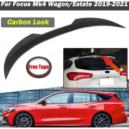 New Car Rear Trunk Spoiler Lip Boot Wing Lip For Ford For Focus Mk4 Wagon/Estate 2019 2020 2021 Car Rear Spoiler Wing Trunk Lip