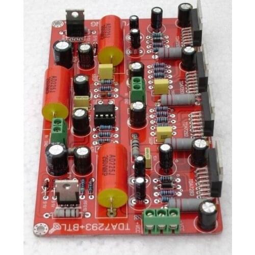 KYYSLB 152X82MM DC30~35V 4 Euro Mono HIFI Amplifier Board TDA7293 Parallel + BTL 350W Amplifier Board