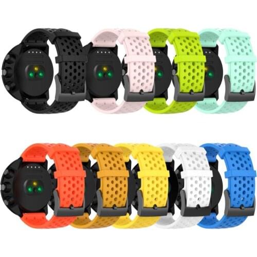 Smartwatch Smartband Sports Breathable Silicone Bracelet Strap For Suunto Spartan Sport Wrist HR Baro Soft Smart Watch Straps