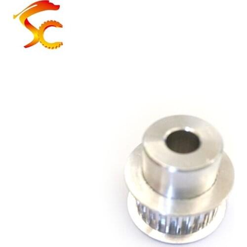 1PCS/LOT 3D printer pulley MXL 24 teeth bore 5mm MXL 24 teeth timing pulley fit for MXL belt width 7-8mm