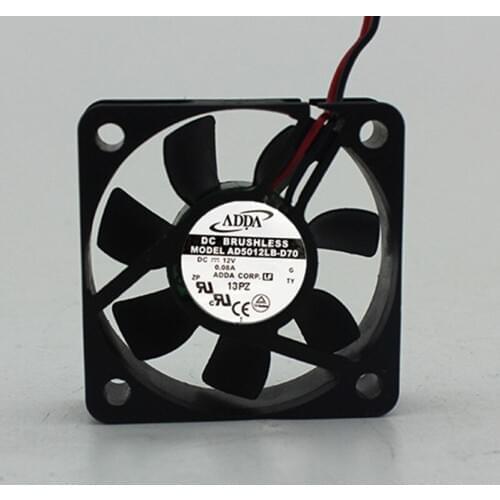 5015 12V 0.08a AD5012LB-D70 ball bearing exchanger fan 6months Warranty