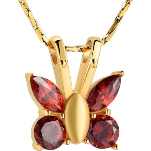 Cremation Jewelry for Ashes Pendants Butterfly Urn Necklace Memorial Funeral Keepsake Jewelry for Ashes