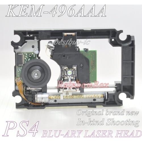 Replacement Blu Ray Lens Deck KEM-496AAA with KES-496 Optical Head for PS4 Slim CUH-20XX and PS4 Pro CUH-70XX Playstation 4 R