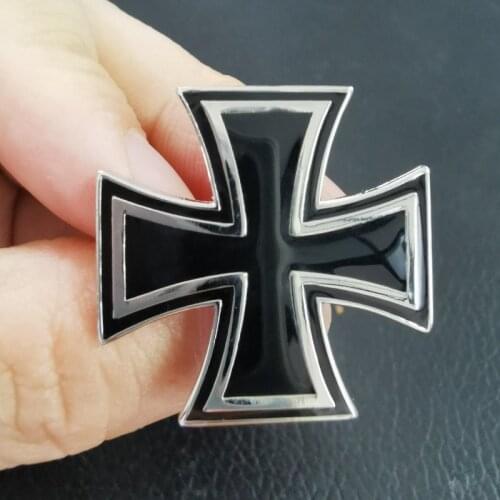 Iron cross pin