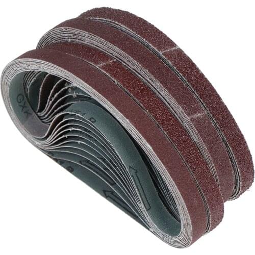 10pcs 452*15mm Angle Grinder Machine Polishing Replacement Sanding Belt Paper