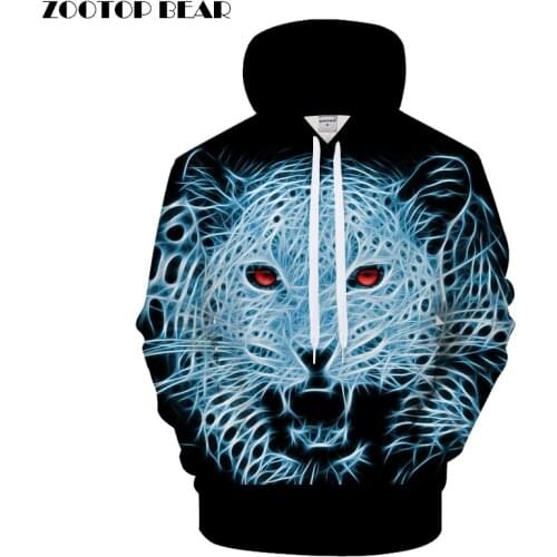 Animal 3D Hoodies Men Print Hoody Funny Tracksuit Groot Sweatshirt Pullover Coat Male Black Streatwear 2018 DropShip ZOOTOPBEAR