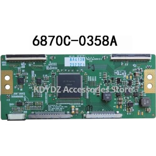 Free shipping Good test T-CON board for V6 32/42/47 FHD 120HZ 6870C-0358A VER1.0