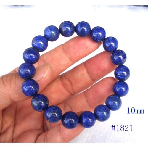 Free Shipping Natural Lapis Lazuli Round 8mm,10mm Beads Bracelet Women Man Jewelry Accessories Weddings Parties Birthday Gift