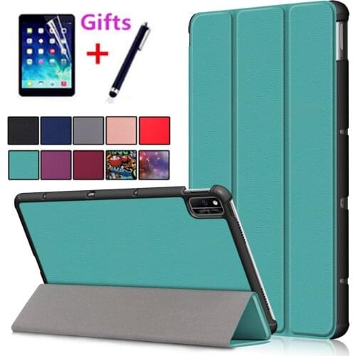 Case For Huawei Honor V6 10.4 KRJ-W09 KRJ-AN00 2020 Cover For Huawei Mate pad 10.4 Stand Tablet Caces+Screen Protector Film+pen