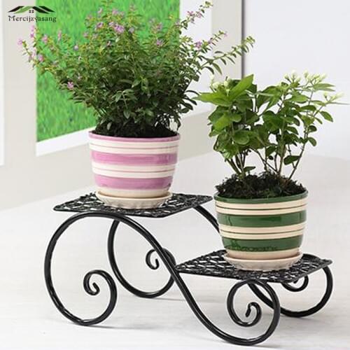 Flower Vases Table Metal Vase Plant Dried Floral Holder Flower Road Lead Double Layer for Home/Wedding Corridor Decoration G122