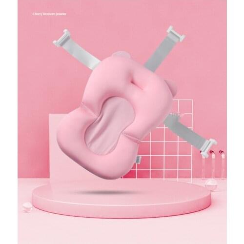 The baby a bath mat neonatal non-slip bath mat bath tub a net net baby wash tub can sit lie suspended 3Dpad