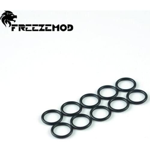 FREEZEMOD O Ring G1/4 External Thread Rubber Ring Nitrile Butadiene Hard Tube Fitting for Water Cooler System Modding