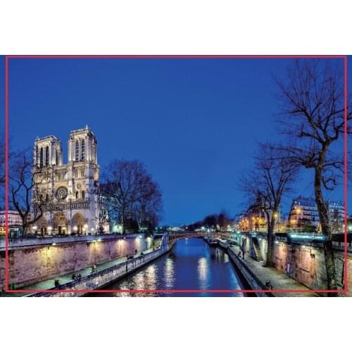 Metal Wrapped Magnets SOUVEMAG 78*54mm Paris landscape Gift 20170 Tourist Memorabilia Gift