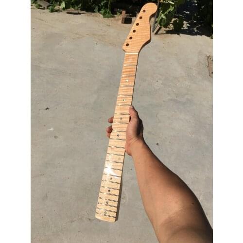 New Electric guitar neck 21 fret 25.5'' maple made and maple Guitar Fretboard #1746