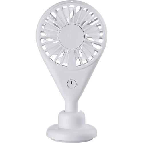 Portable Handheld Mini USB Fan Adjustable Air Conditioning Desk Fan with LED Night Light for Home Office Outdoor Ventilador