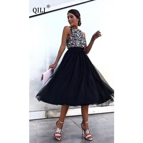 Модные платья-трапеции Qili China At AliExpress