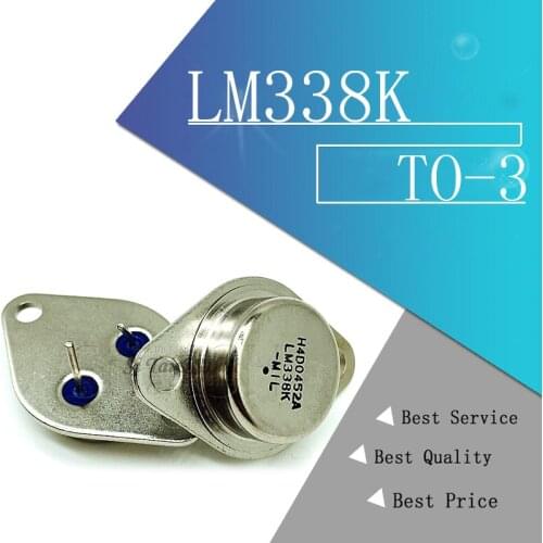 2PCS LM338K TO3 LM338 TO-3 voltage regulator IC