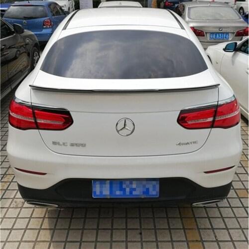 Spoiler For Mercedes-Benz GLC Coupe GLC200 GLC300 GLC260 2016.2017.2018 High Quality ABS Rear Wing Spoilers Auto Accessories