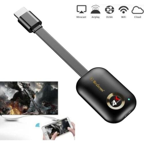 Mirascreen G9 Plus 2.4G/5G 4K Miracast Wifi for DLNA AirPlay HD TV Stick Wifi Display Dongle Receiver for IOS Android windows