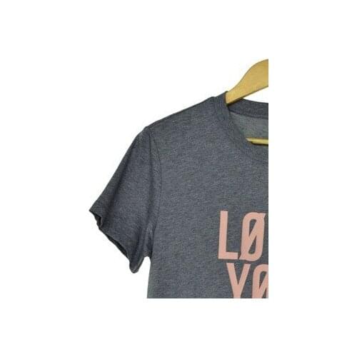 2021 Summer New Women T-Shirt Letter Printed Short-Sleeve O-Neck Ladies Simple Loose Causal Tee and Tops