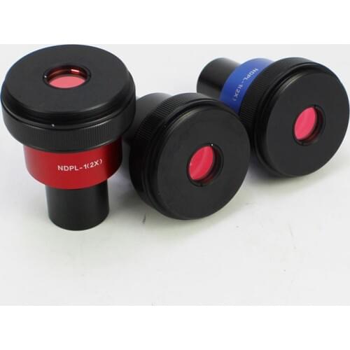 1pc 2X Biological Zoom Stereo Microscope Use DSLR/SLR CAMERA LENS ADAPTER C-Mount for Nikon / Canon EOS to Connecter