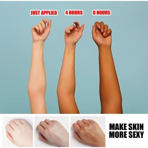 1PCS Self-Tanning Long Lasting Drops Body Tanning Lotion Skin Care Tanning Cream Tanner For Daily Skin Care 30mL Natural Tan