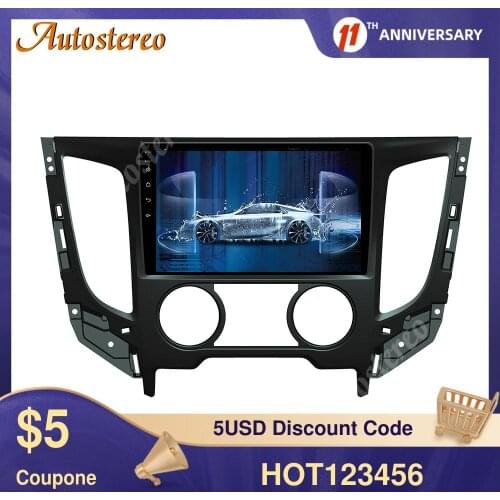 Wireless Carplay For Mitsubishi TRITON 2016+ Android 10 Car Player GPS Navigation Auto Radio Stereo Head Unit Multimedia Player