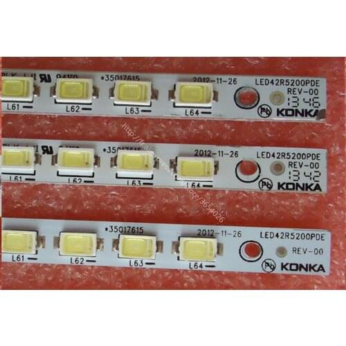 ED42R5200PDE YP37022267 35017409 35017615 1PCS=64LED 537MM Product appearance is the same as the picture