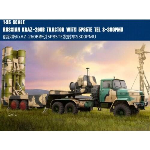 Hobbyboss 85511 1/35 Russian Kraz-260B Trachor w/5PB5TE Tel S-300PMU 2019