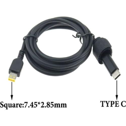 Type-c to PD Fast Charging Cable 4.0x1.35/7.9x5.5/4.5x3.0mm Adapter Line for H-P