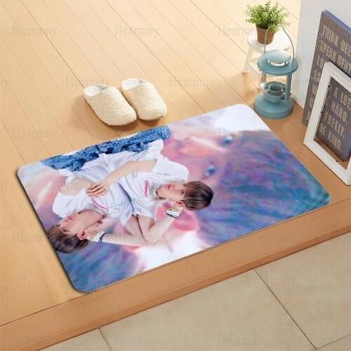 BAEK HYUN Door Mat High Quality Print Carpets Anti-slip Floor Mat Outdoor Rugs Front Door Mats 40x60 50x80cm 0512