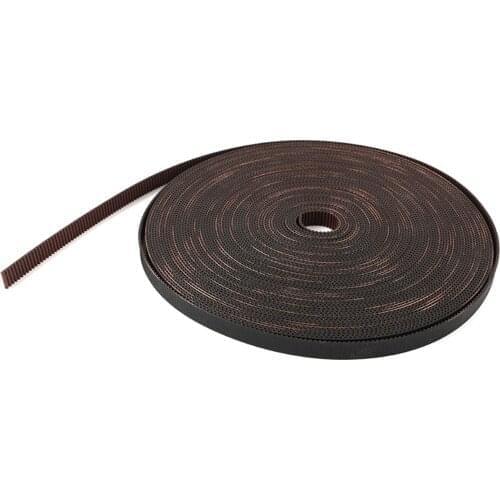 LL-2GT-9RF, Open Fiberglass Rubber Synchronous GT2 Timing Belt, 2GT-9, Length 2M 5M, Width 9mm, 3D Printer 2GT Belt