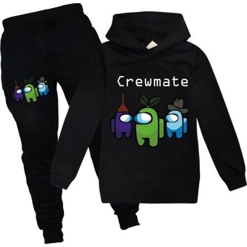 Fashion Kids Among Us Clothes for Boys Girls Games Character Costume Autumn Spring Cotton Sweatshirt Hoodies Pullover Tracksuit